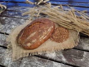 Пшенично-гречневый хлеб